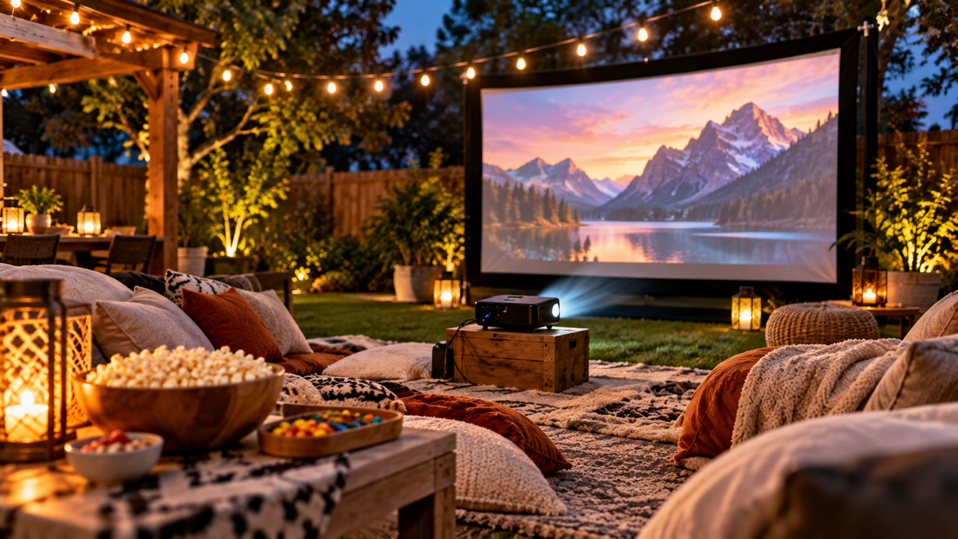 Backyard Movie Night Setup Guide