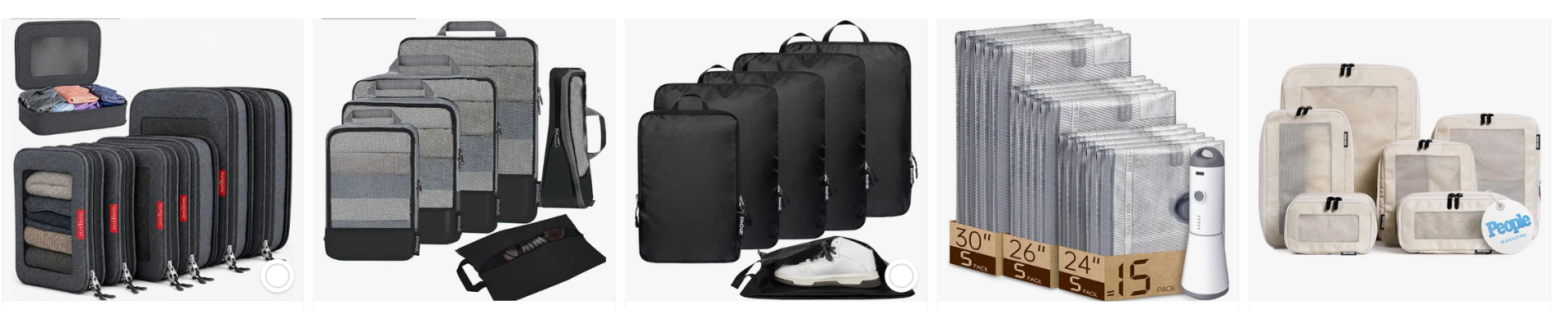 Compression Packing Cubes